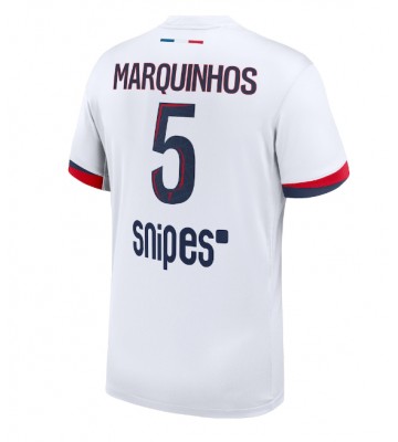 Paris Saint-Germain Marquinhos #5 Udebanetrøje 2025-26 Kortærmet